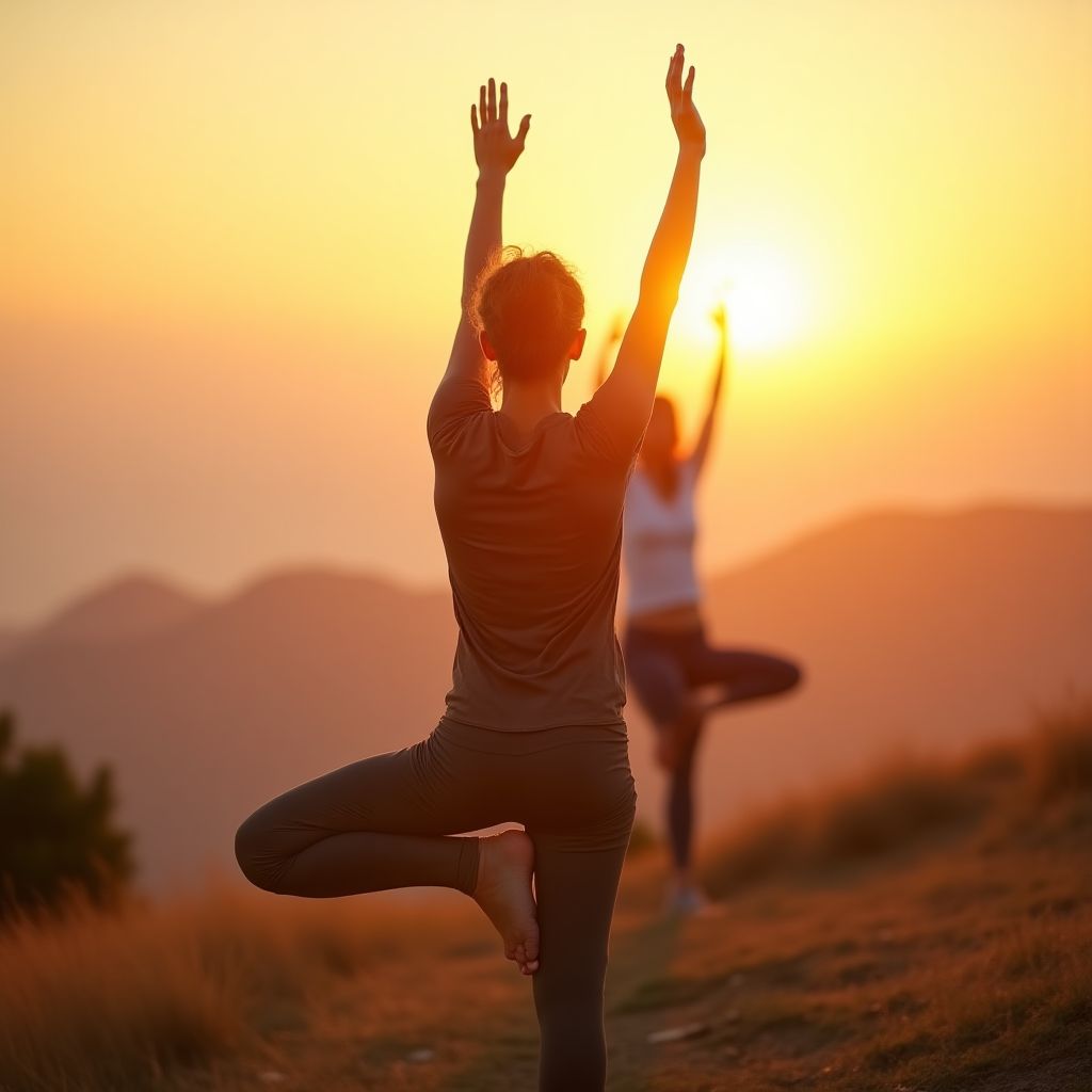 Sabah yoga egzersizleri